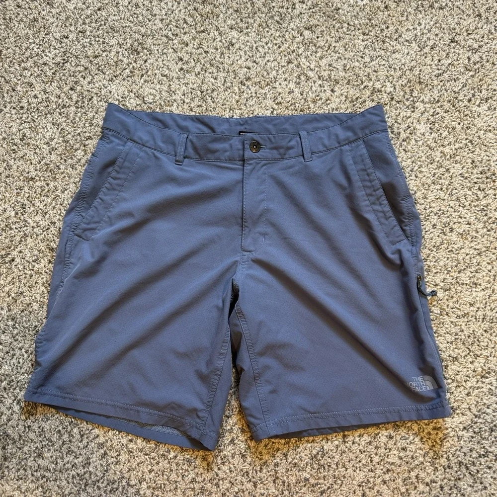 The North Face Mens Standard Fit Hiking Trail FlashDry Shorts Size 36 Softshell